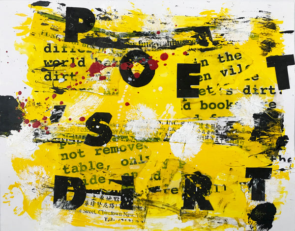 poet's dirt: yellow